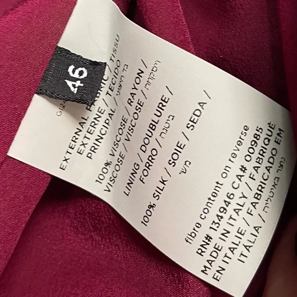 Tom Ford Peak Lapel Velvet Tuxedo Jacket / Blazer, Size 46/12 Large XL - Picture 7 of 9